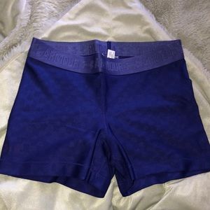 Purple under armour shorts
